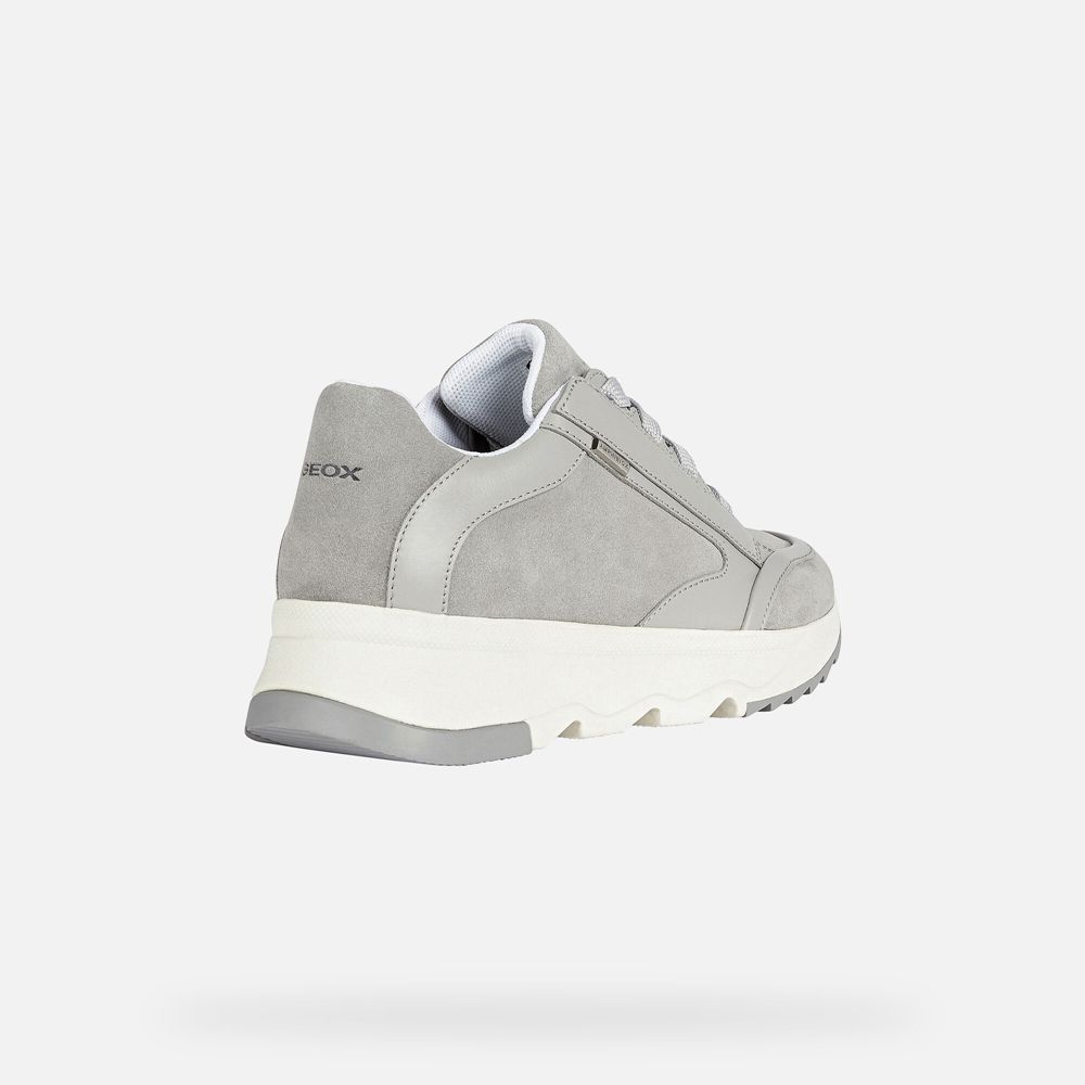 Geox Bayan Spor Ayakkabı Gri - Falena Abx - JYF-081235